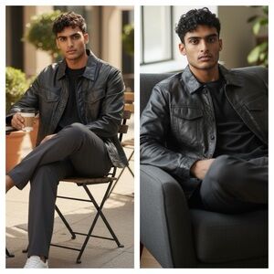 Helmut Lang Black Leather Outerwear Helmut Lang
Men's Classic Jacket size S/P